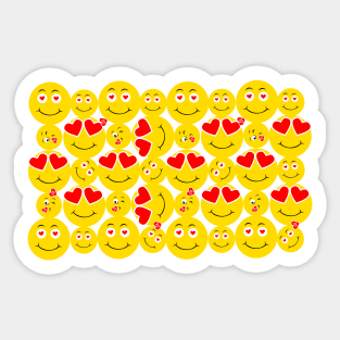 I love emojis Sticker